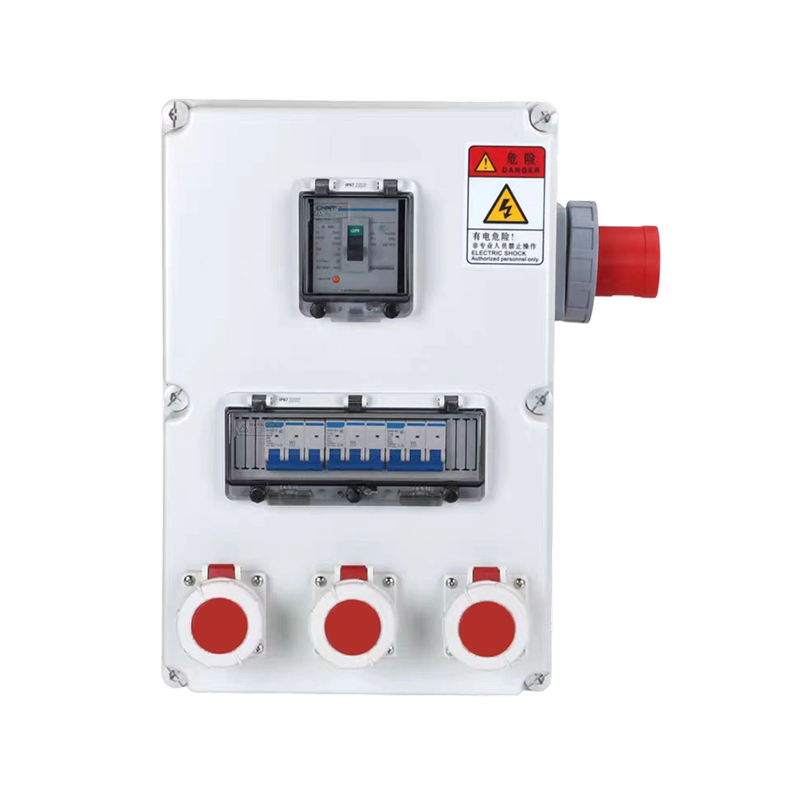 Caja de enchufe industrial impermeable IP67 32A 380V – Caja de acero inoxidable