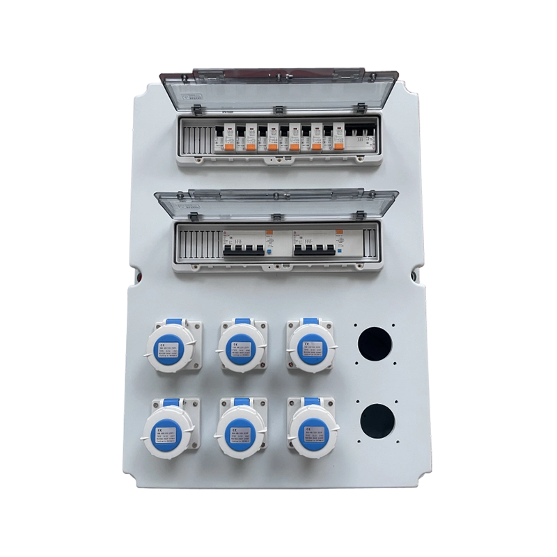 Caja de enchufe industrial impermeable IP67 32A 380V – Caja de acero inoxidable