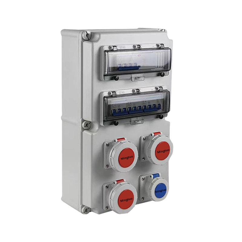 Caja de enchufe industrial impermeable IP67 32A 380V – Caja de acero inoxidable