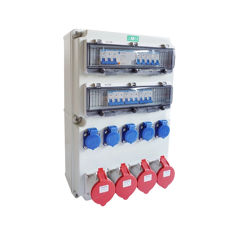 Caja de enchufe industrial impermeable IP67 32A 380V – Caja de acero inoxidable