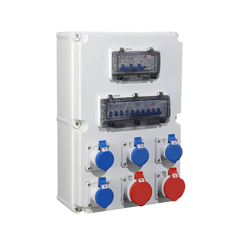 Caja de enchufe industrial impermeable IP67 32A 380V – Caja de acero inoxidable