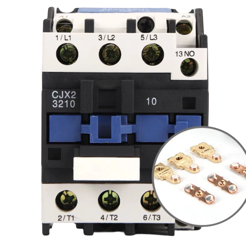 Contactor magnético de CA 25A 220V – Interruptor de control del motor de riel DIN