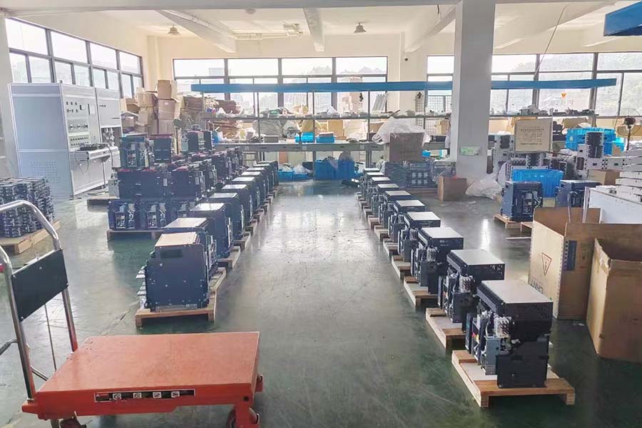 Exhibición del producto terminado