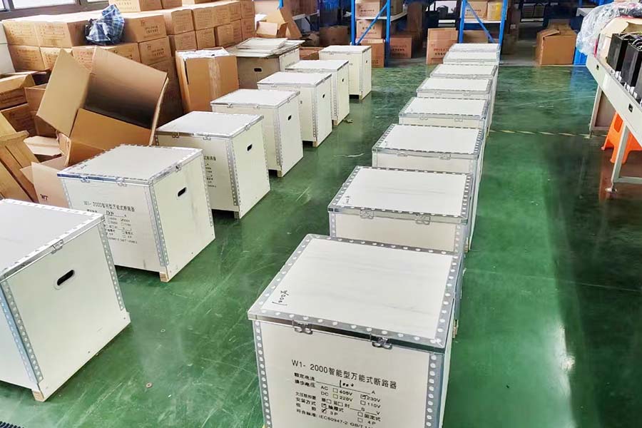 Exhibición del producto terminado