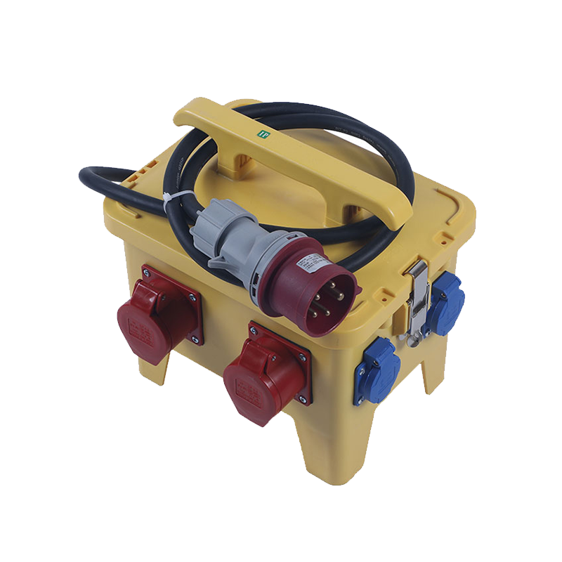 Caja de enchufes impermeable industrial