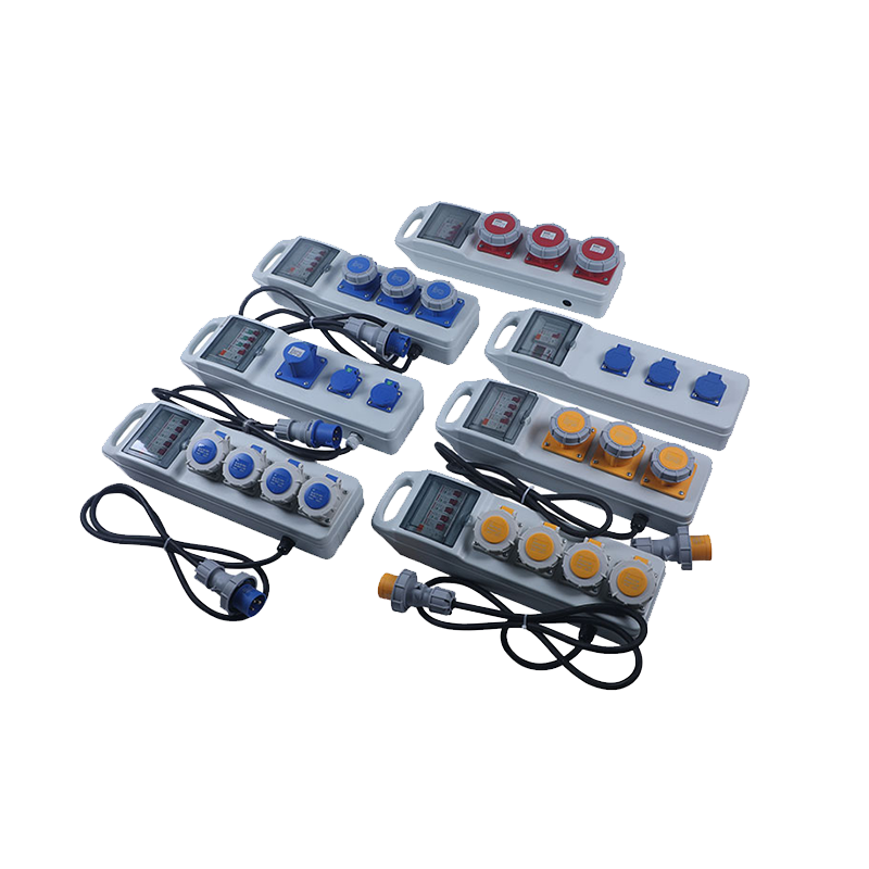 Caja de enchufes impermeable industrial