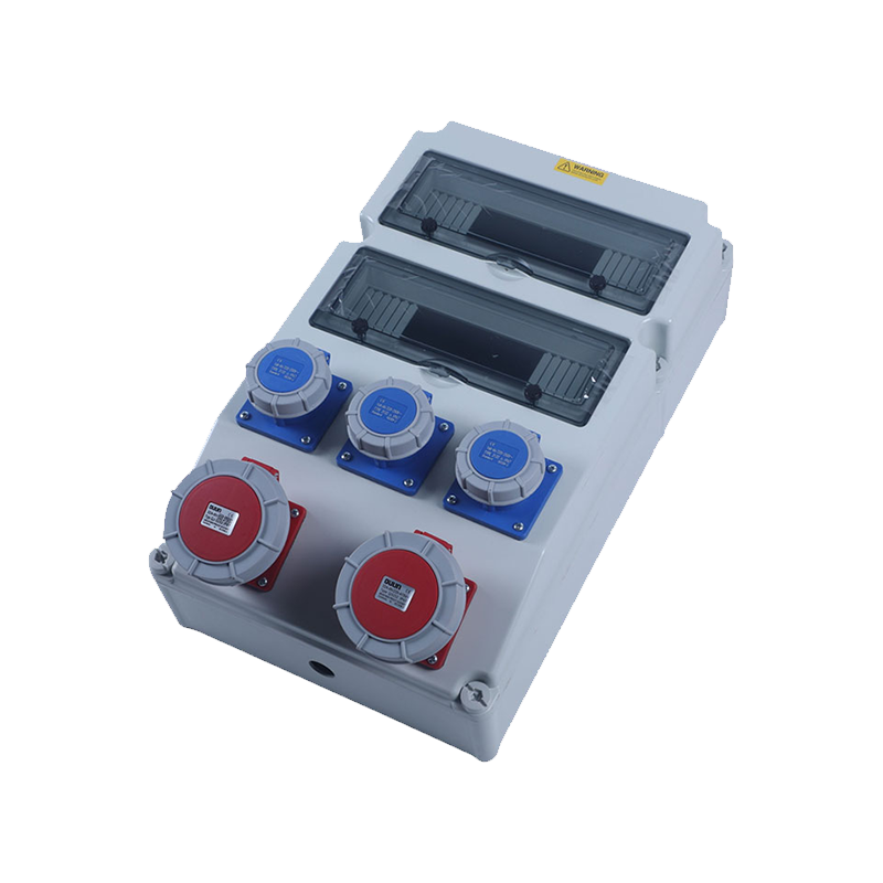 Caja de enchufes impermeable industrial